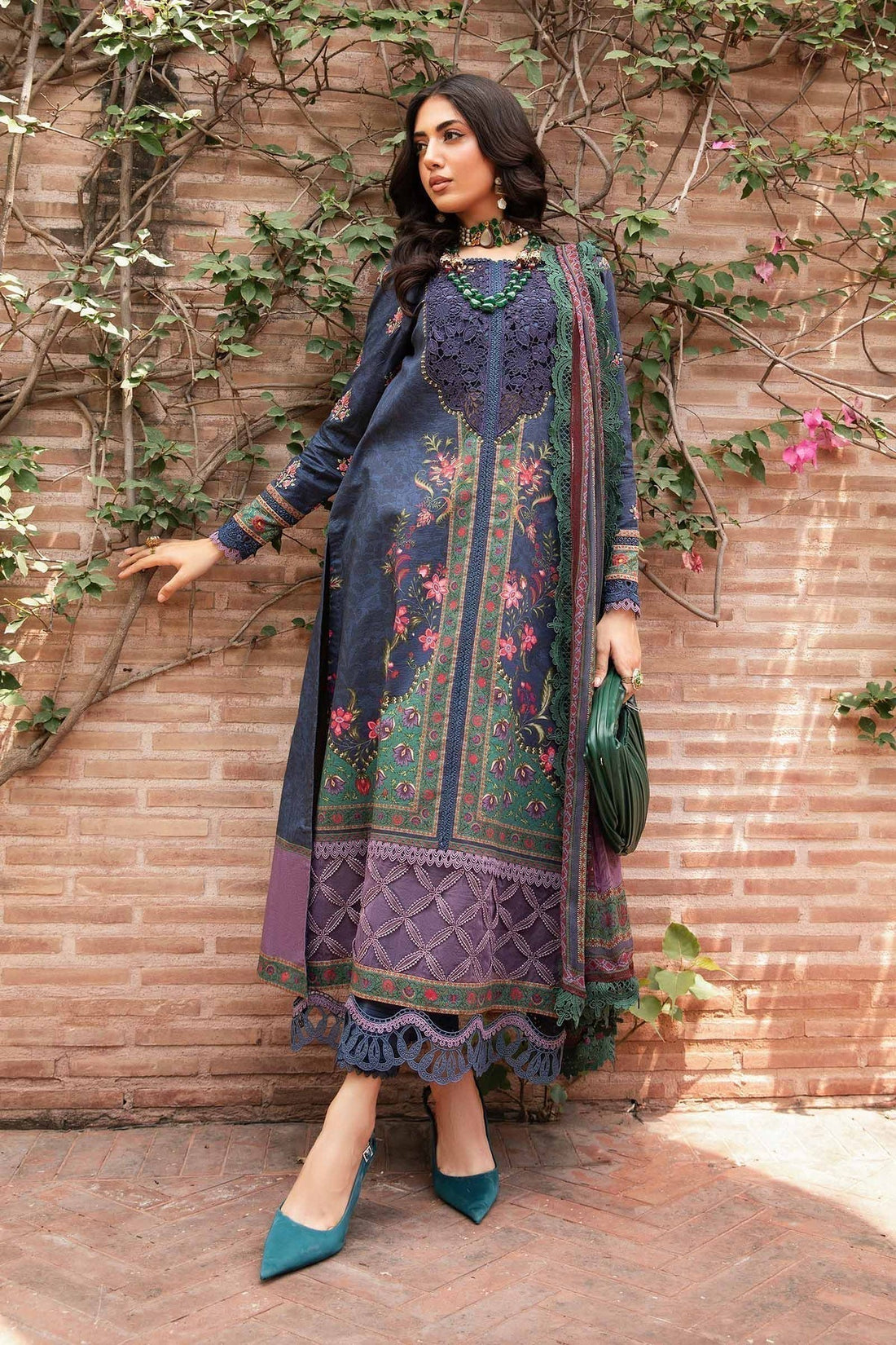 Maria.B | M Print Eid Edit | MPT-2206-B - House Of Hania