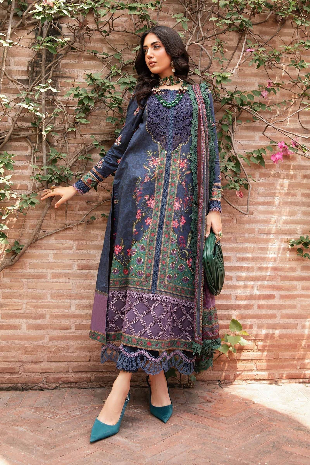 Maria.B | M Print Eid Edit | MPT-2206-B - House Of Hania