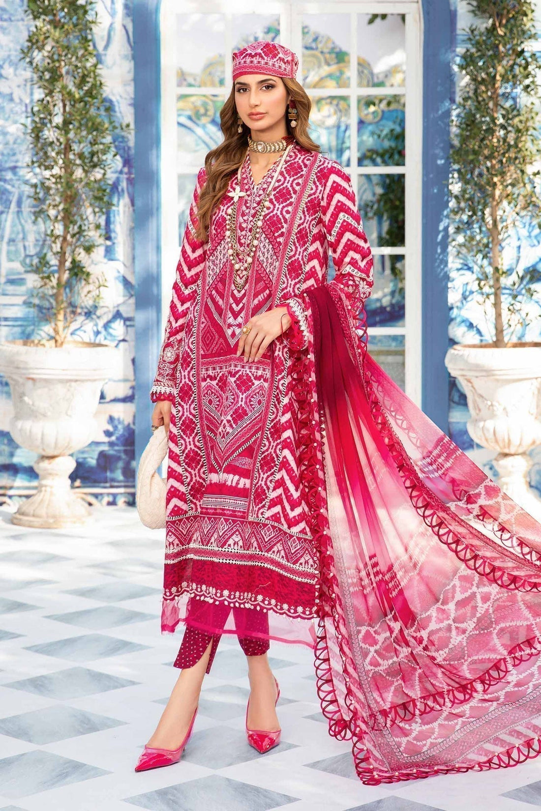 Maria.B | M Print Eid Edit | MPT-2208-A - House Of Hania