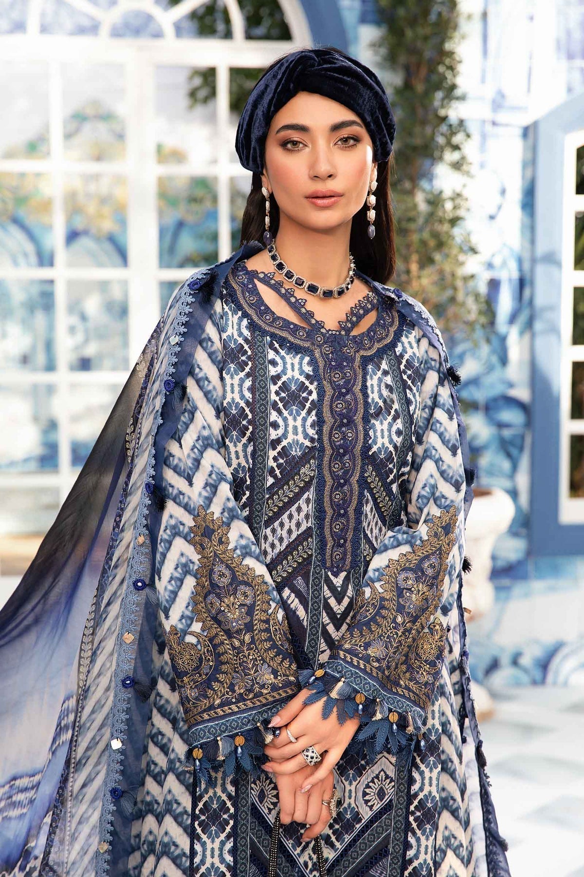 Maria.B | M Print Eid Edit | MPT-2208-B - House Of Hania