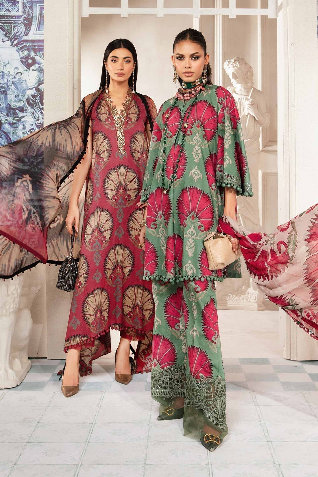 Maria.B | M Print Eid Edit | MPT-2209-A - House Of Hania