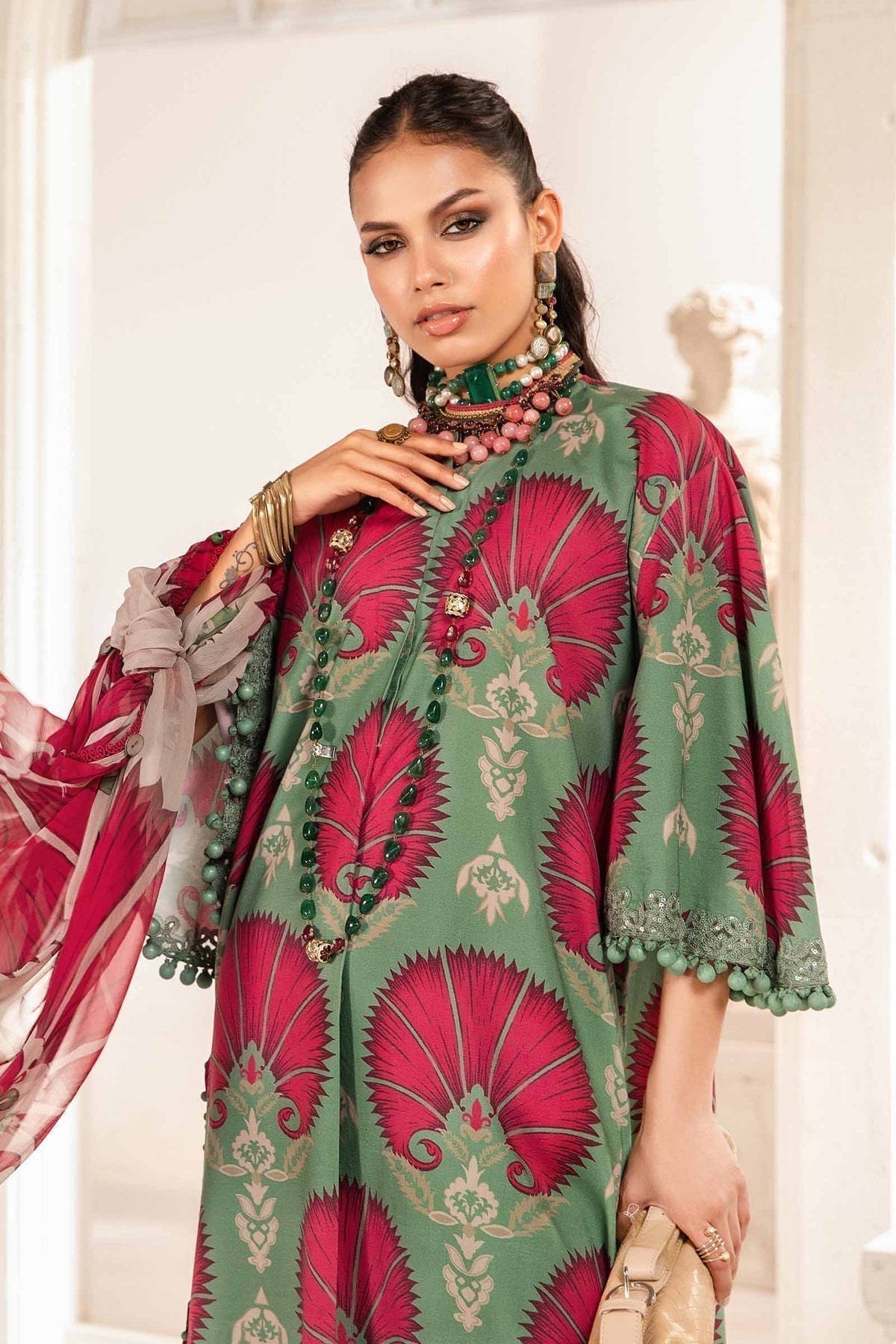 Maria.B | M Print Eid Edit | MPT-2209-A - House Of Hania