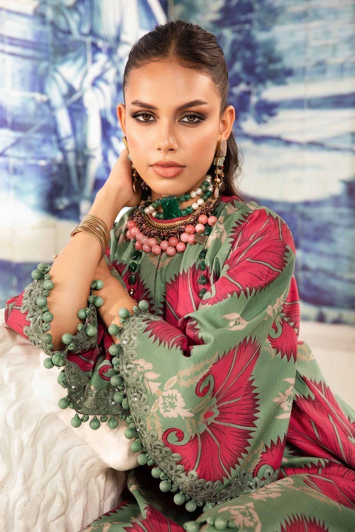 Maria.B | M Print Eid Edit | MPT-2209-A - House Of Hania