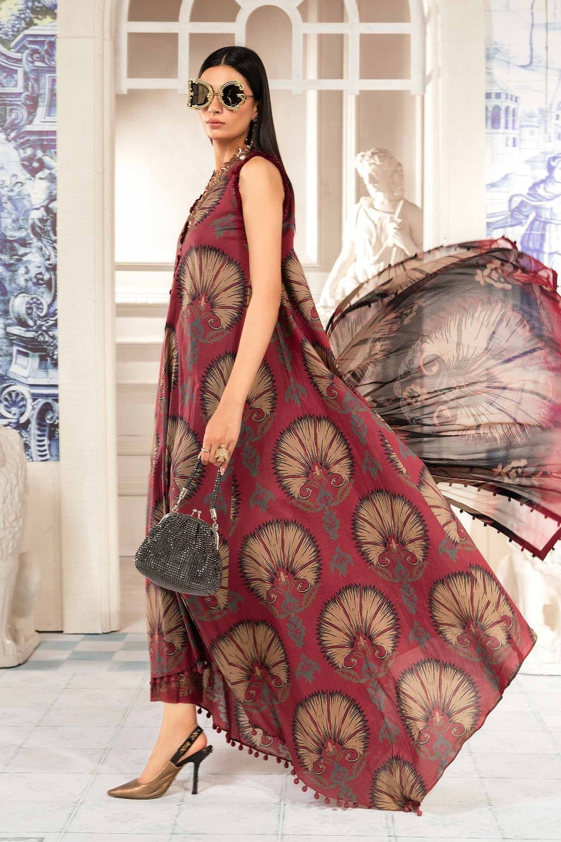 Maria.B | M Print Eid Edit | MPT-2209-B - House Of Hania