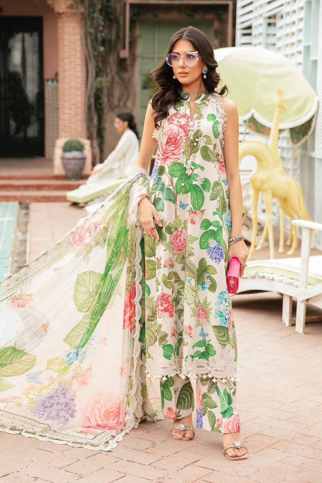Maria.B | M Print Eid Edit | MPT-2210-A - House Of Hania