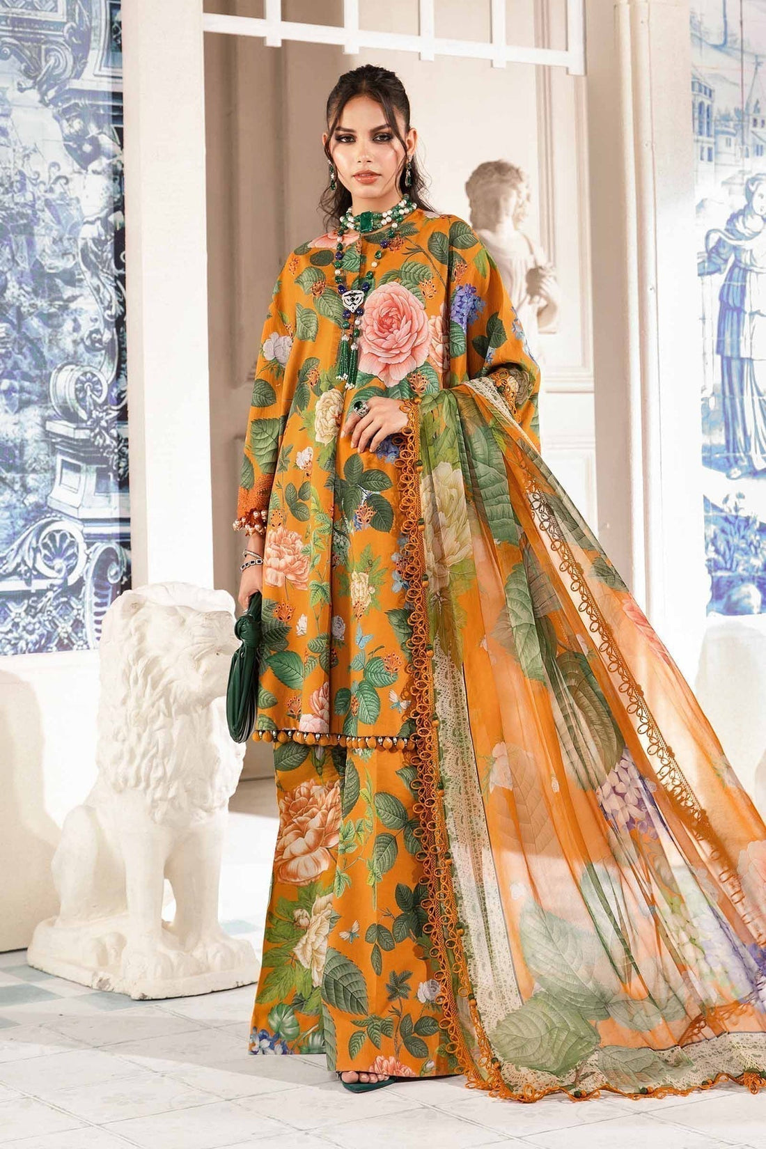 Maria.B | M Print Eid Edit | MPT-2210-B - House Of Hania