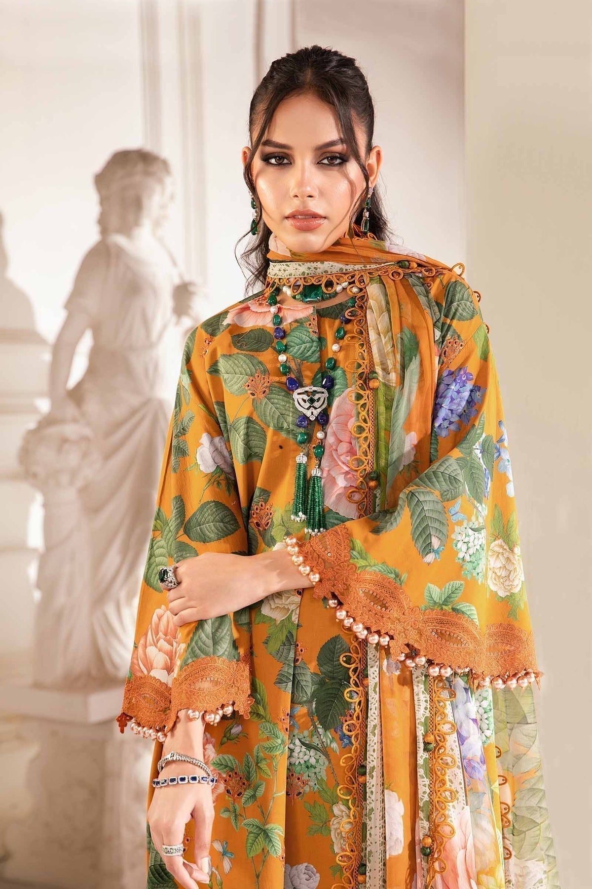 Maria.B | M Print Eid Edit | MPT-2210-B - House Of Hania