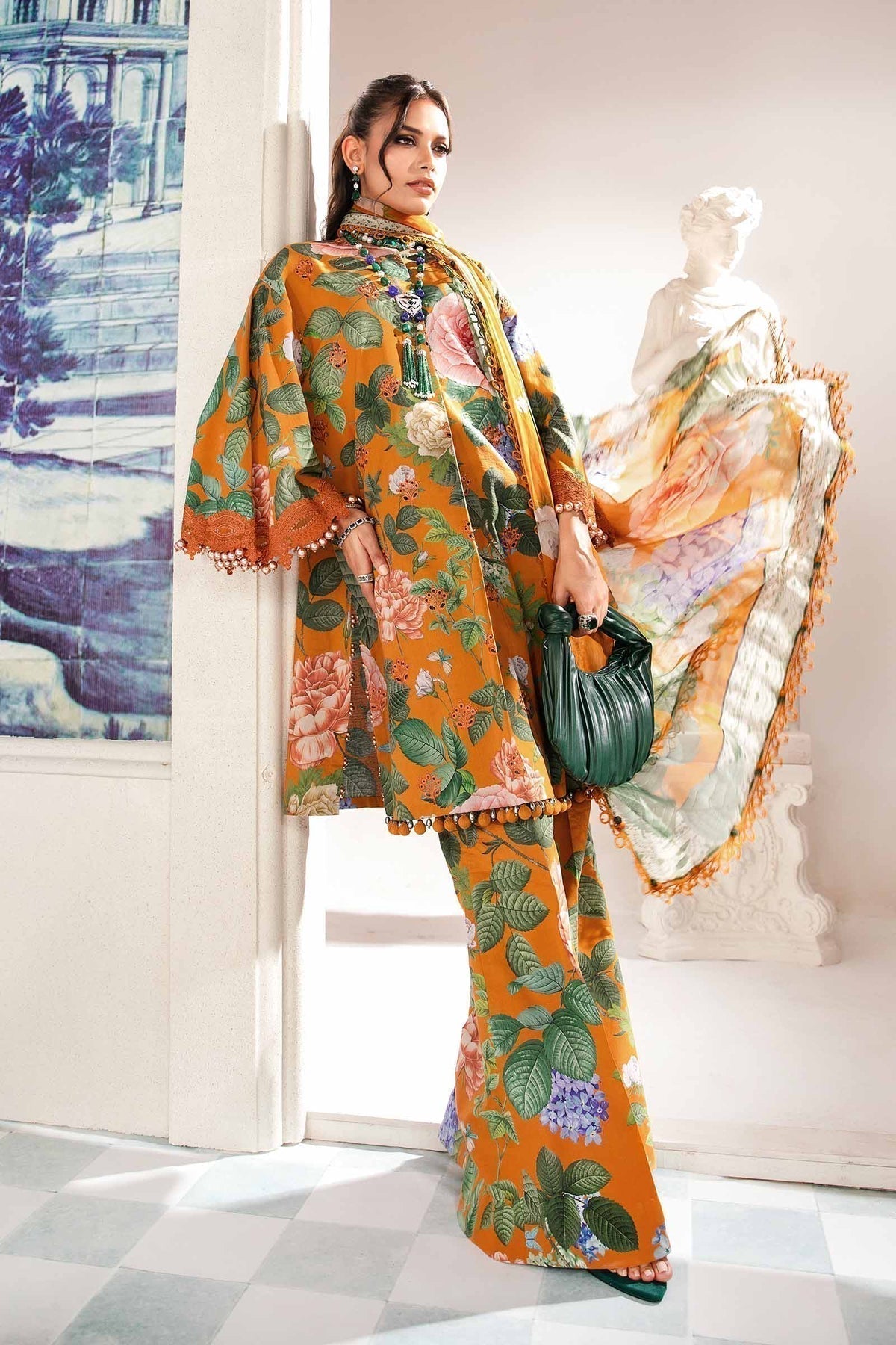 Maria.B | M Print Eid Edit | MPT-2210-B - House Of Hania