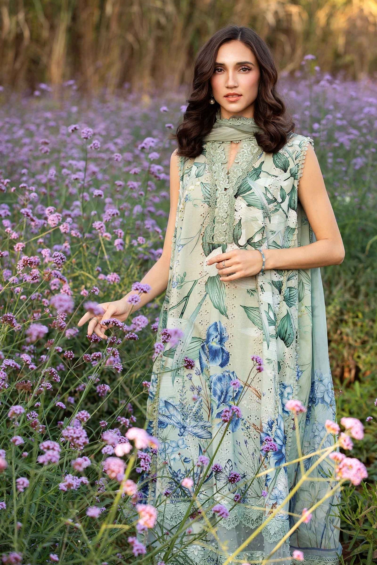 Maria B | M Prints 25 | MPT-2502-B - House Of Hania