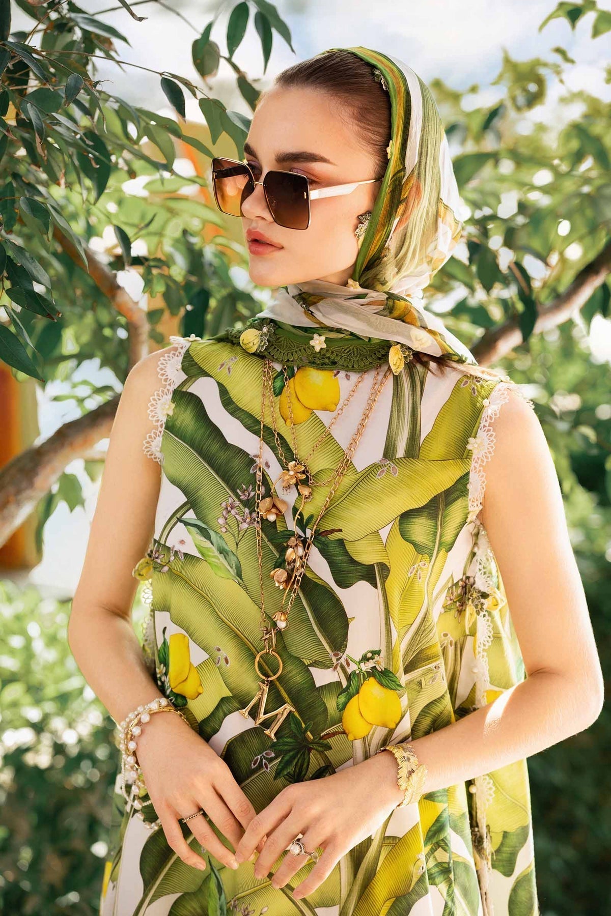 Maria B | M Prints 25 | MPT-2503-A - House Of Hania