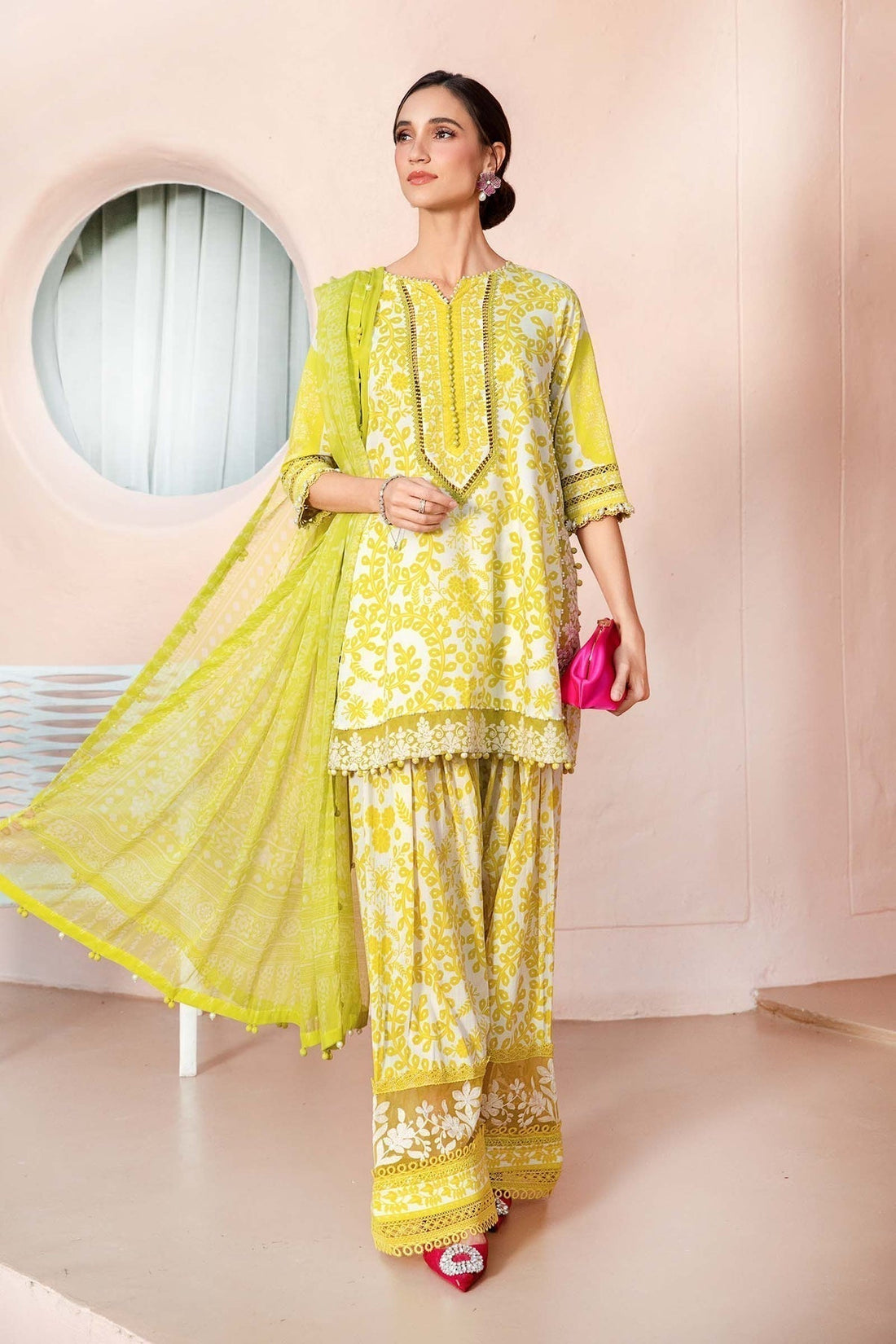 Maria B | M Prints 25 | MPT-2504-A - House Of Hania