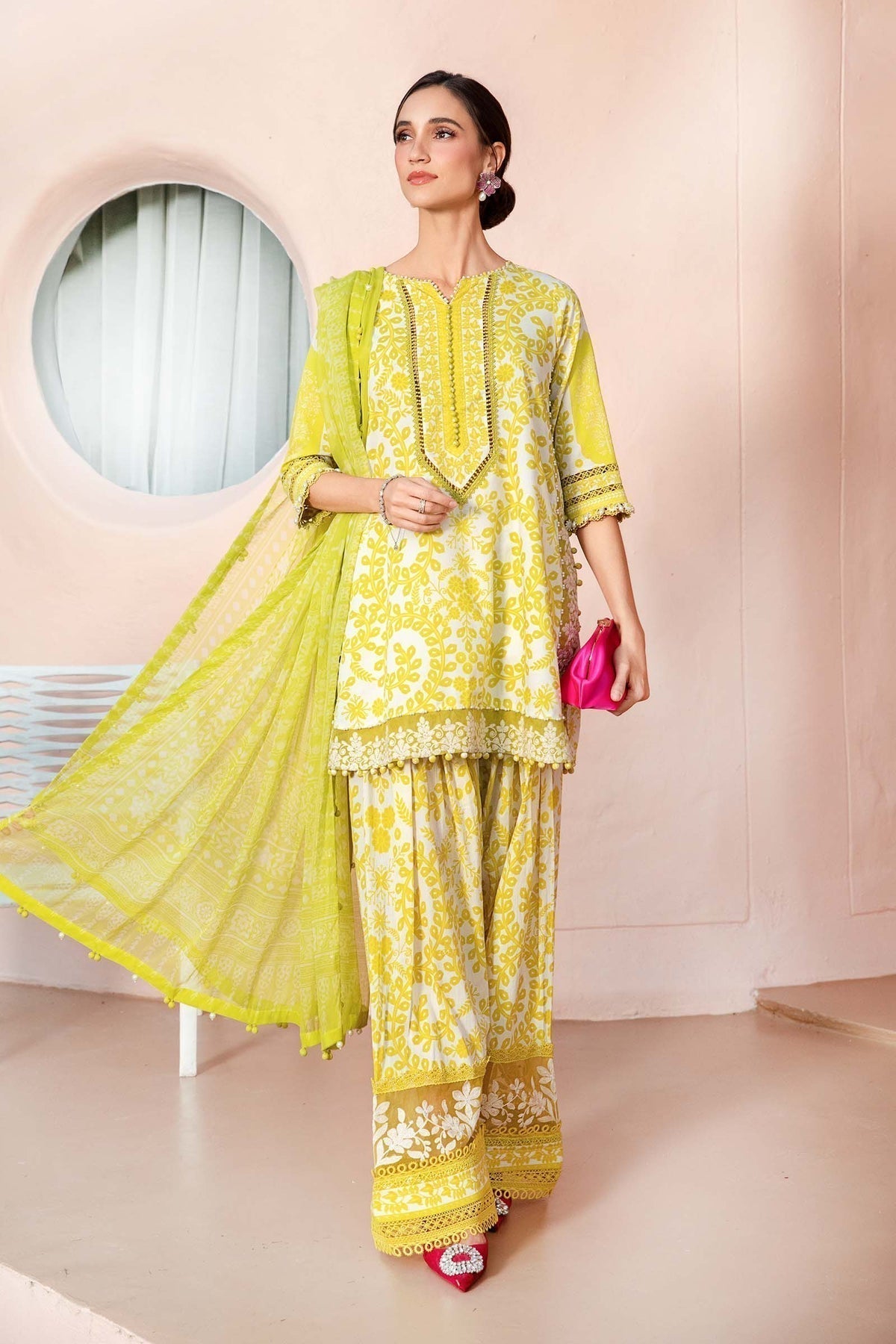 Maria B | M Prints 25 | MPT-2504-A - House Of Hania