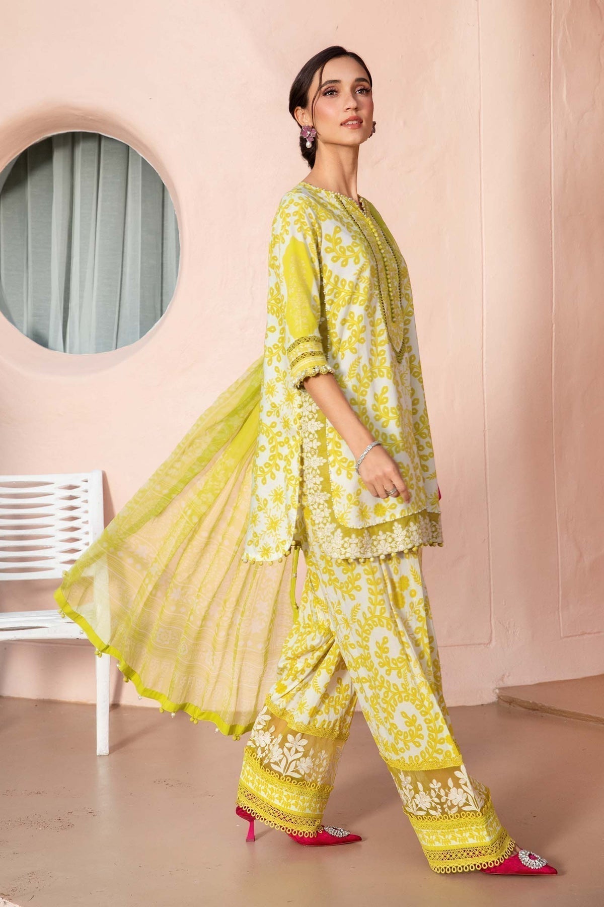 Maria B | M Prints 25 | MPT-2504-A - House Of Hania