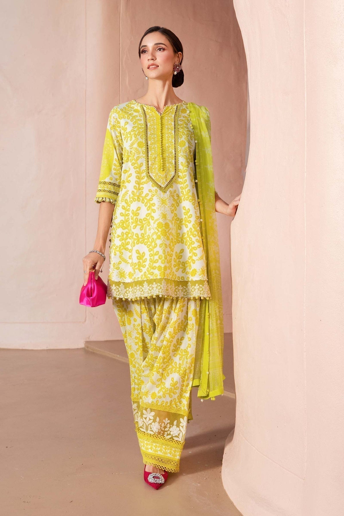 Maria B | M Prints 25 | MPT-2504-A - House Of Hania