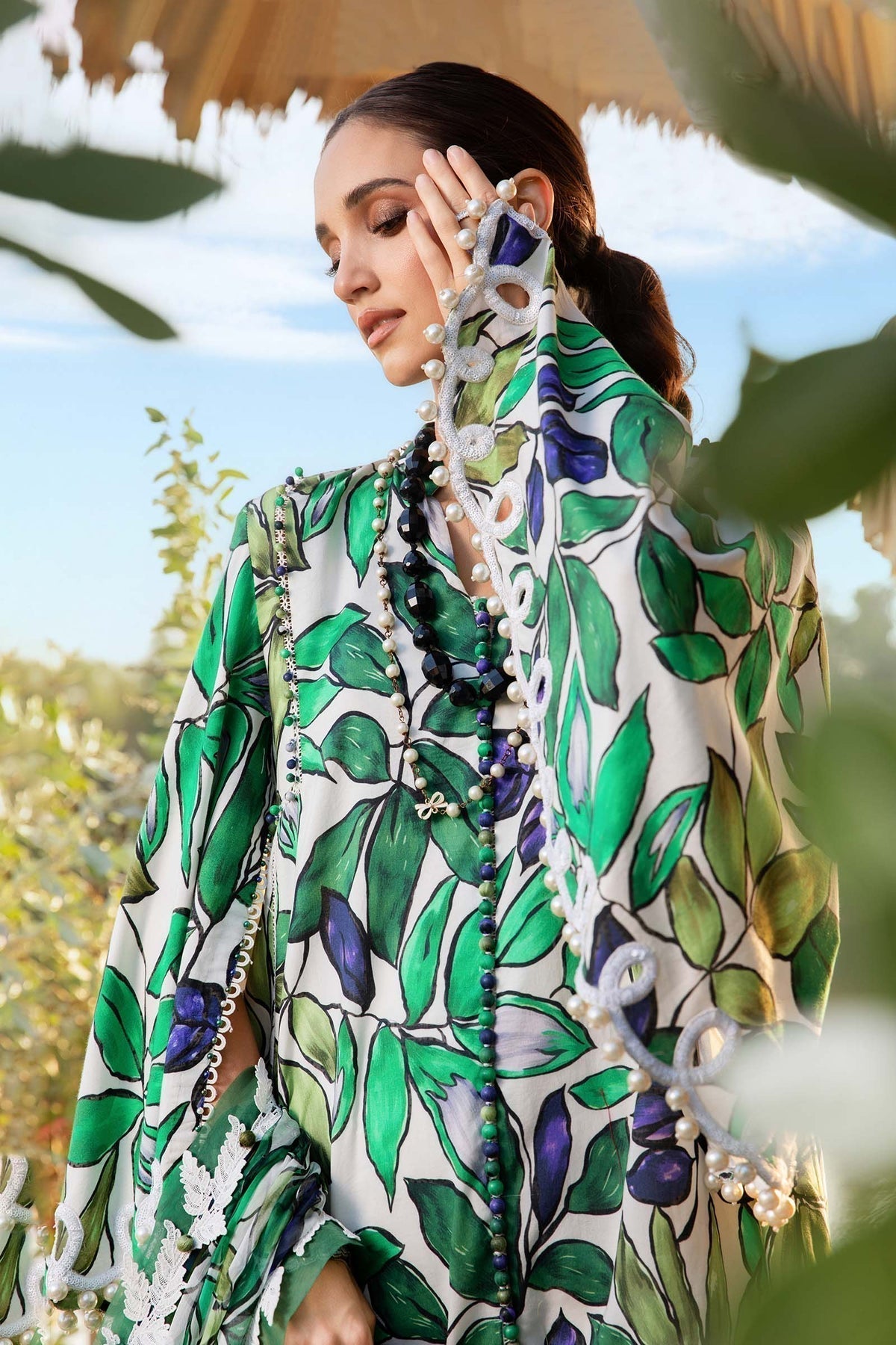 Maria B | M Prints 25 | MPT-2505-A - House Of Hania