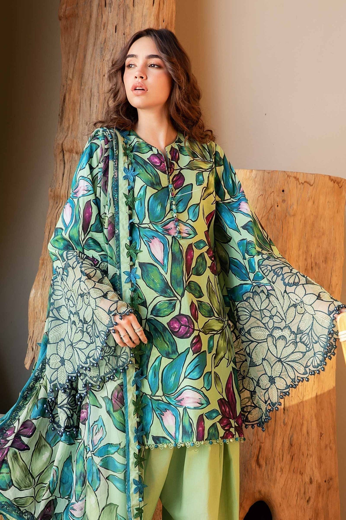 Maria B | M Prints 25 | MPT-2505-B - House Of Hania