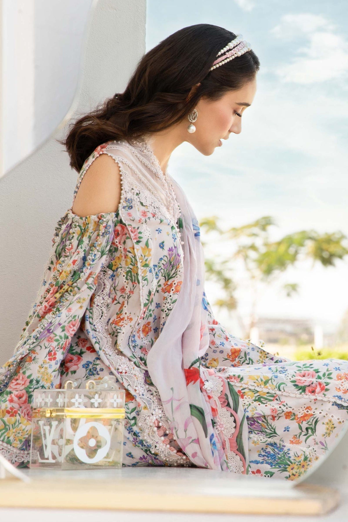Maria B | M Prints 25 | MPT-2507-A - House Of Hania