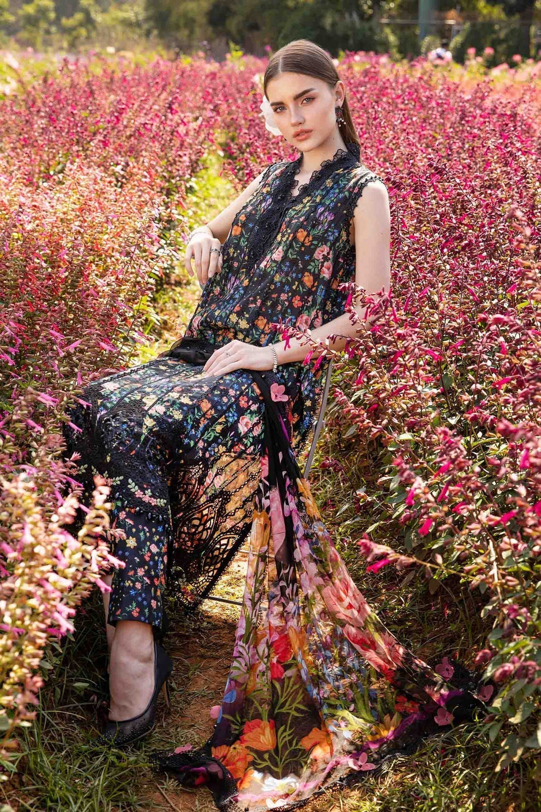 Maria B | M Prints 25 | MPT-2507-B - House Of Hania