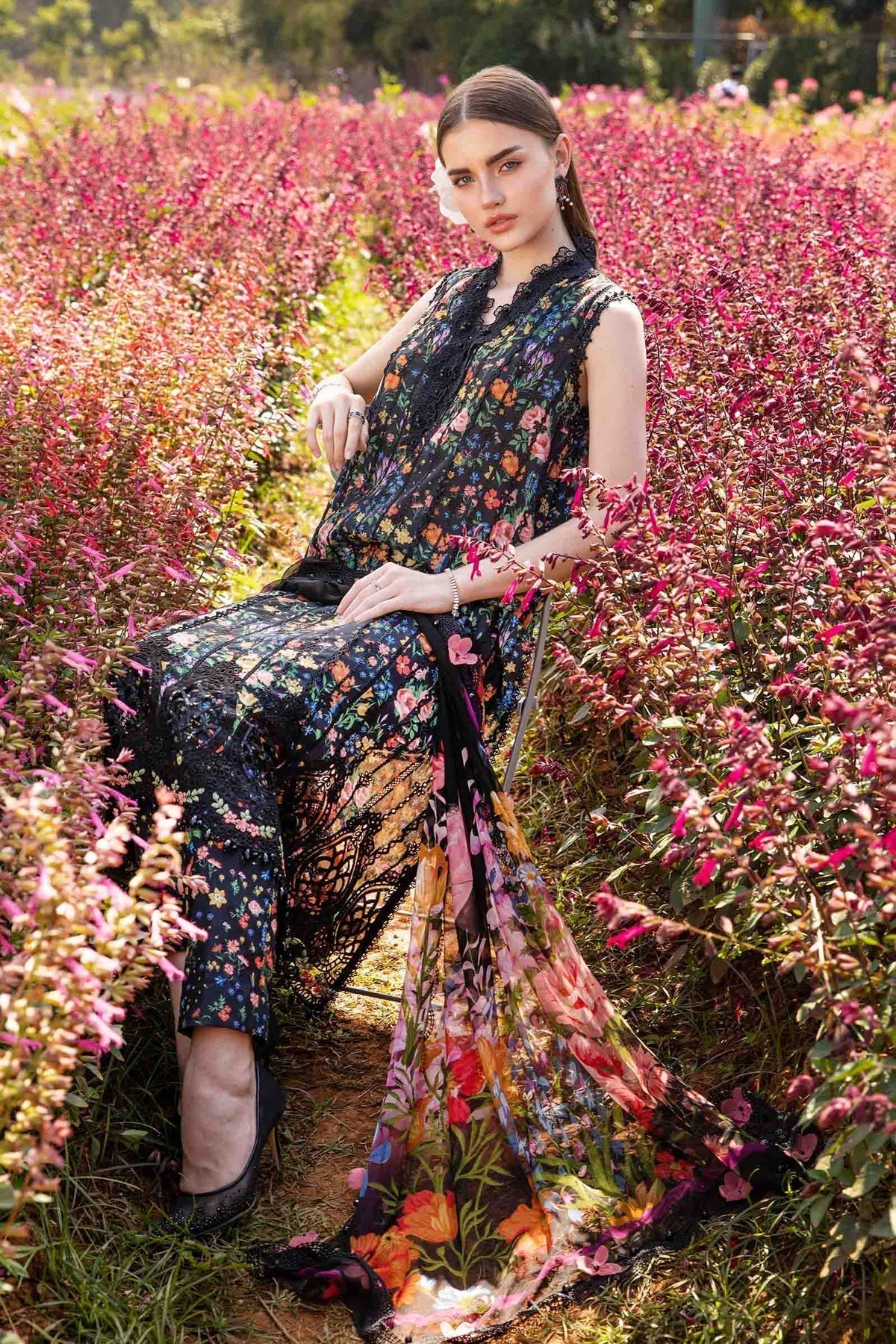 Maria B | M Prints 25 | MPT-2507-B - House Of Hania