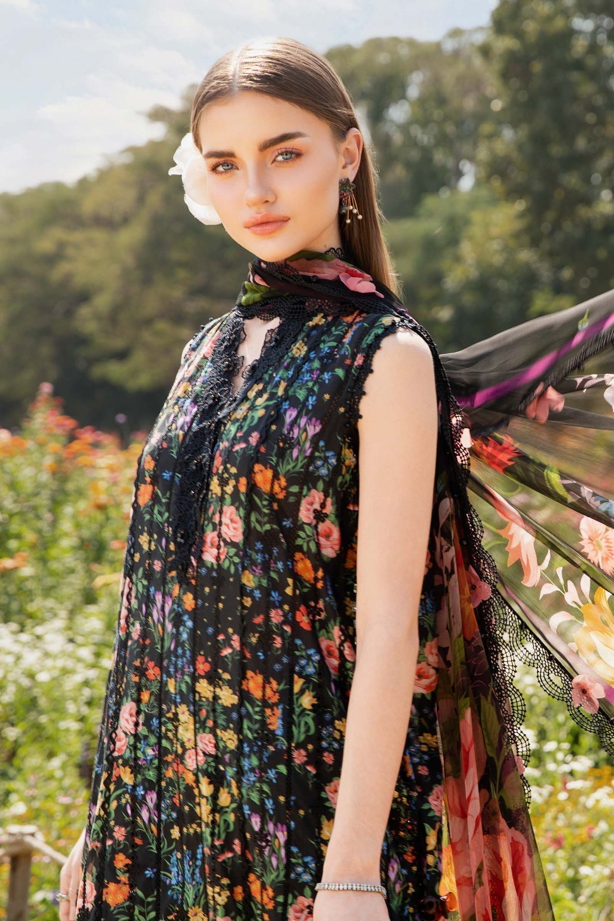 Maria B | M Prints 25 | MPT-2507-B - House Of Hania