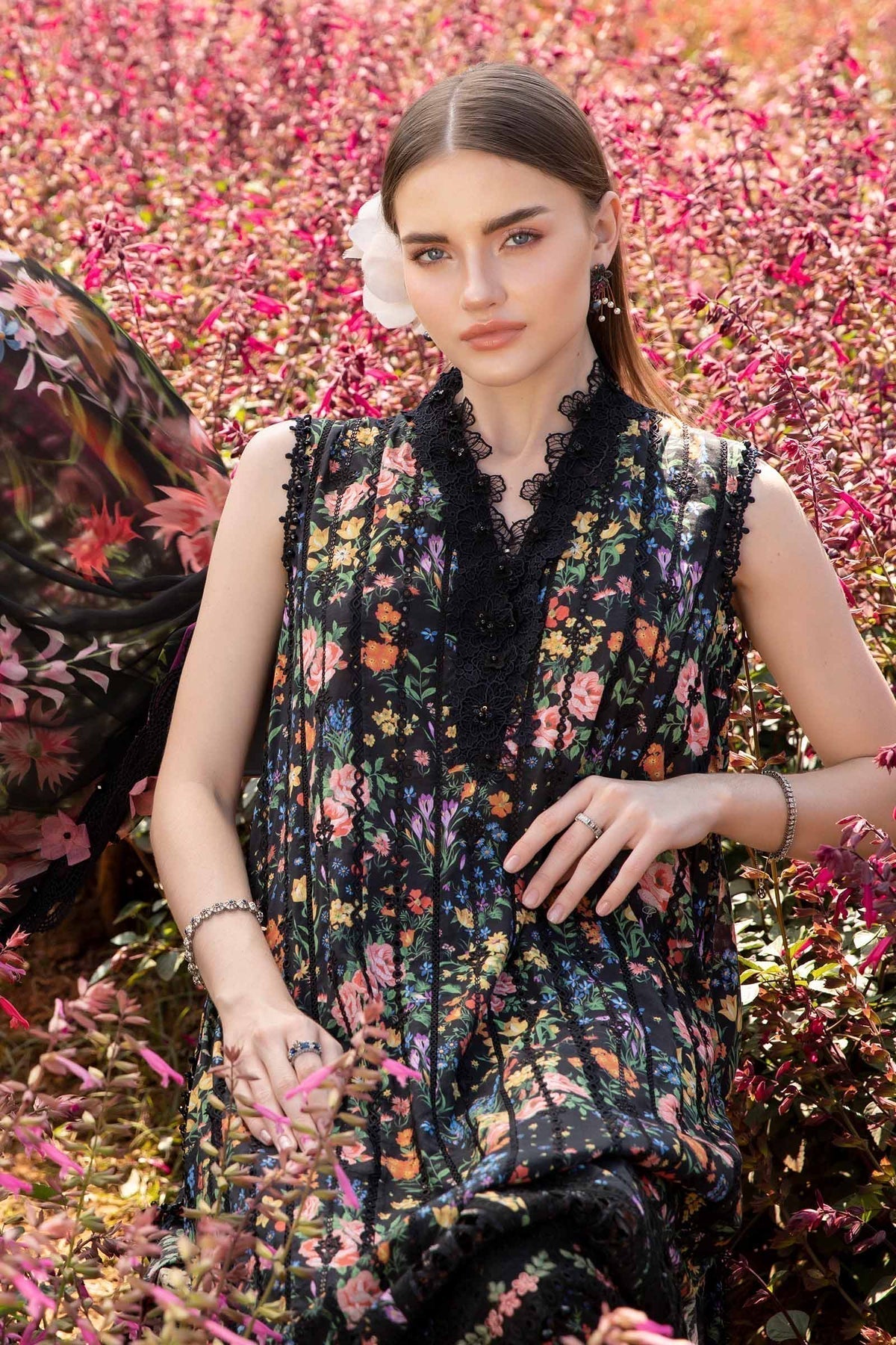 Maria B | M Prints 25 | MPT-2507-B - House Of Hania