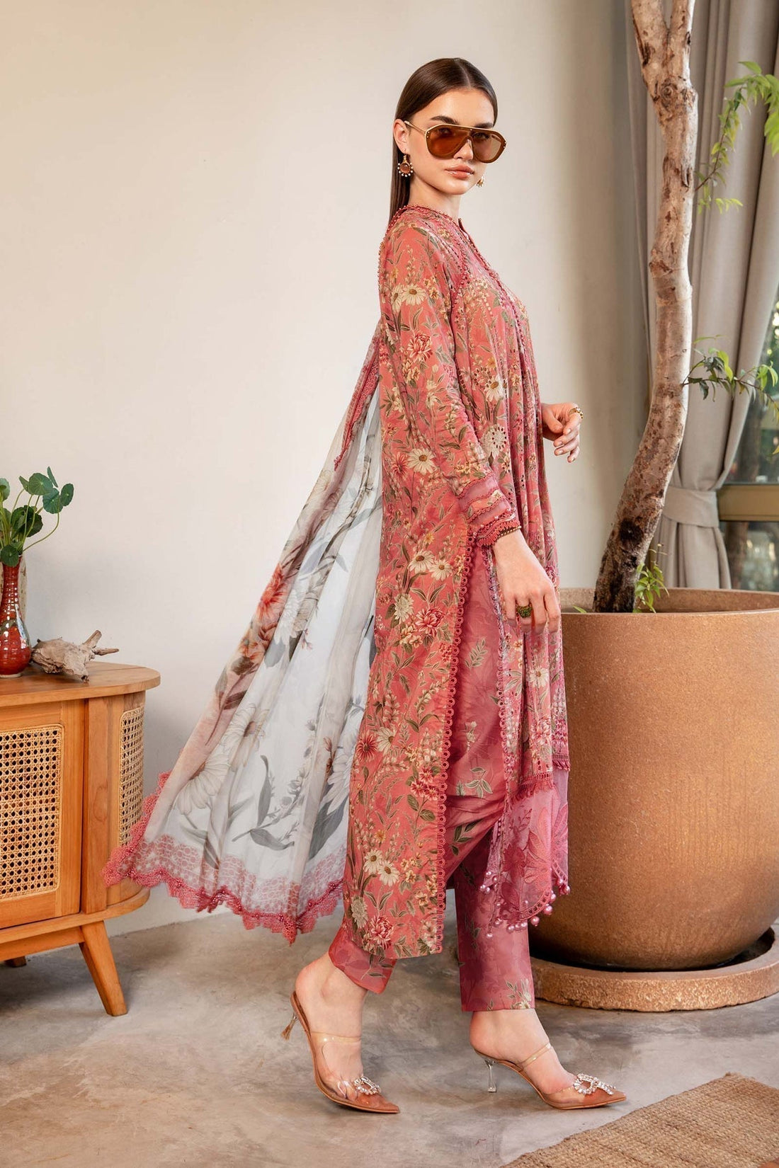 Maria B | M Prints 25 | MPT-2508-A - House Of Hania