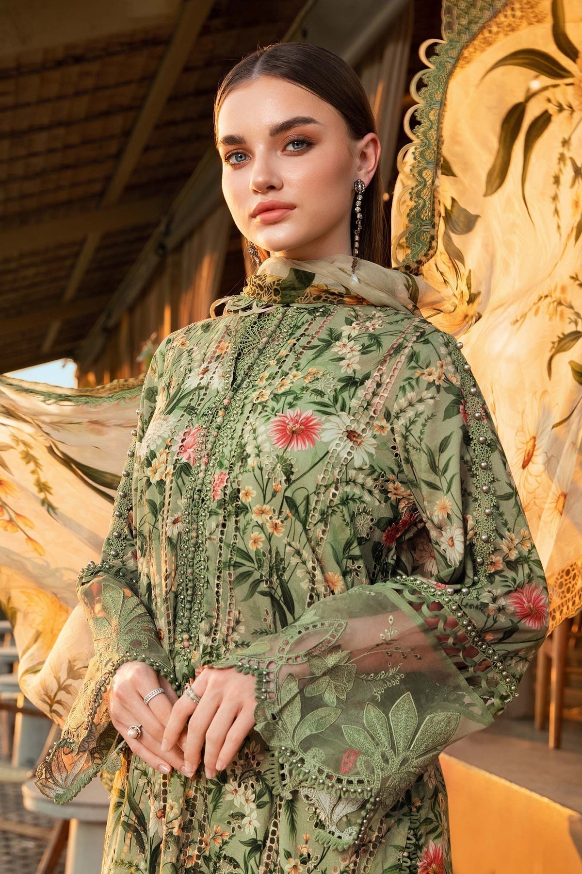 Maria B | M Prints 25 | MPT-2508-B - House Of Hania
