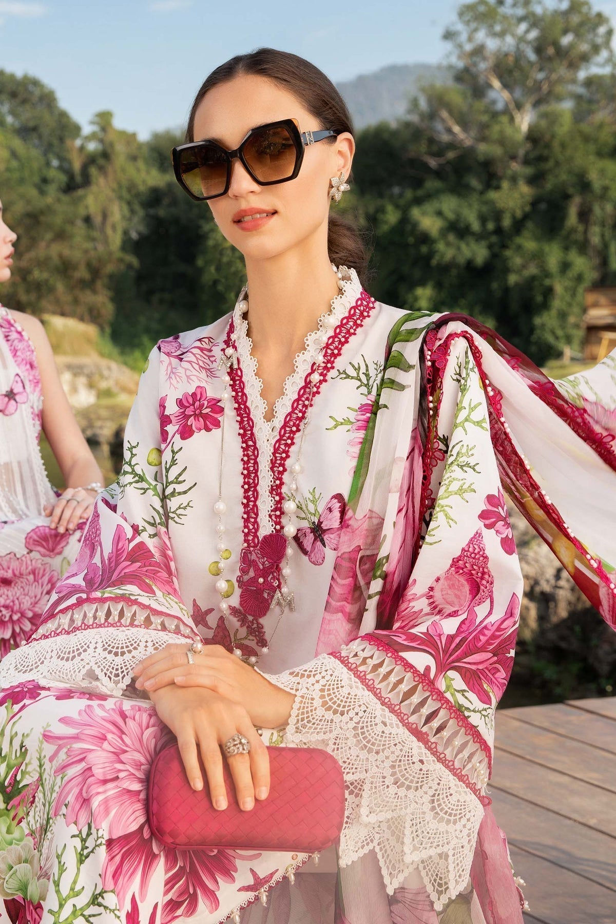 Maria B | M Prints 25 | MPT-2510-A - House Of Hania