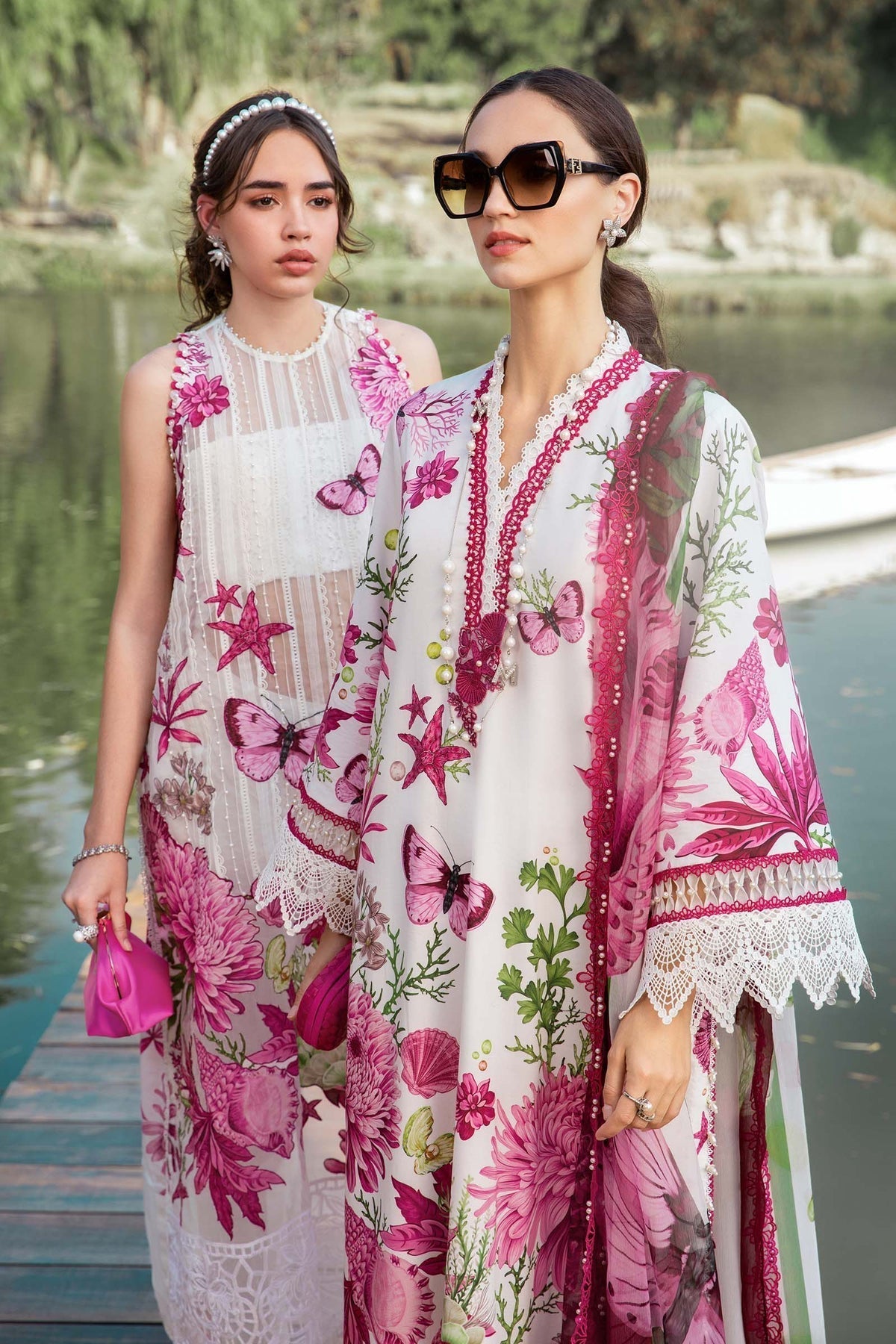 Maria B | M Prints 25 | MPT-2510-A - House Of Hania