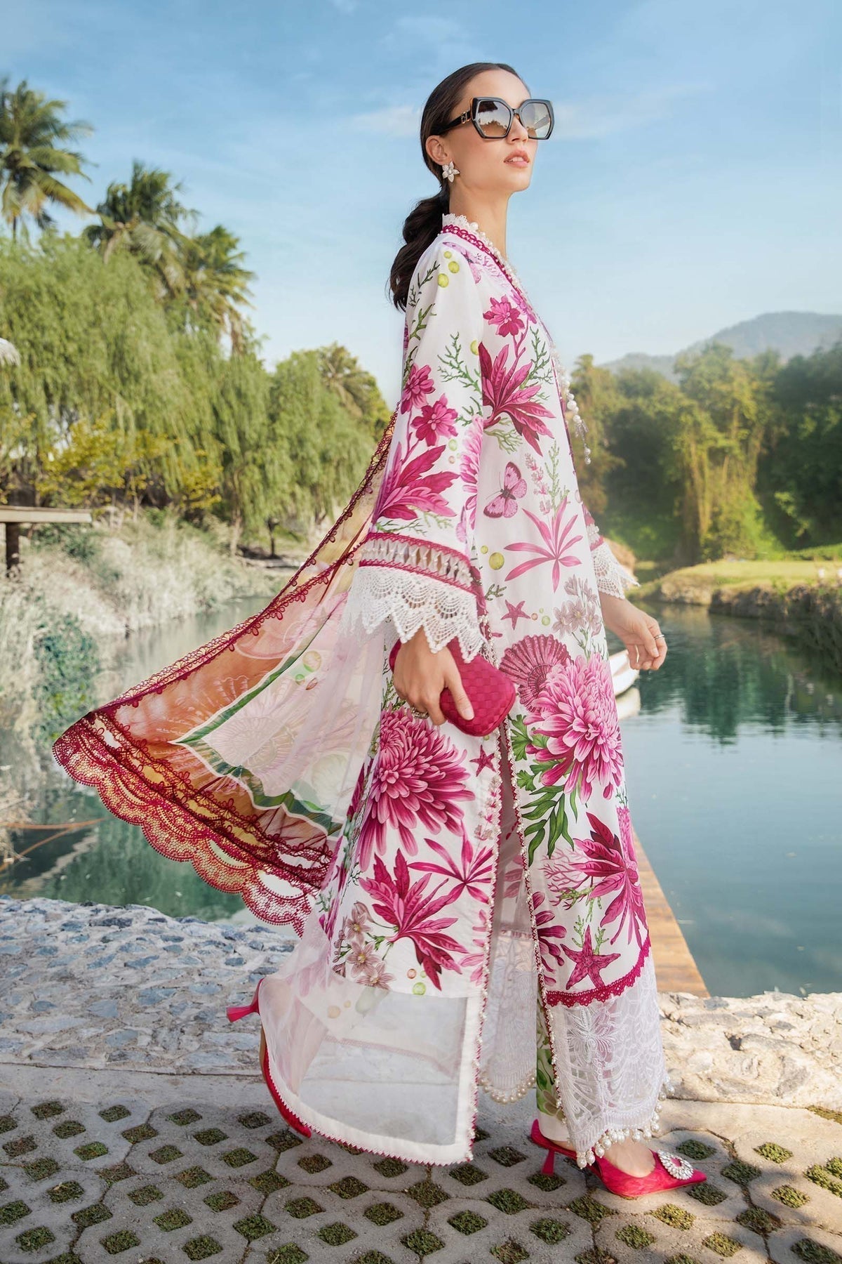 Maria B | M Prints 25 | MPT-2510-A - House Of Hania