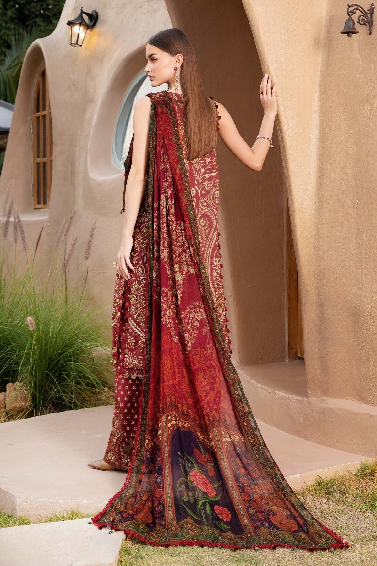 Maria B | M Prints 25 | MPT-2512-A - House Of Hania