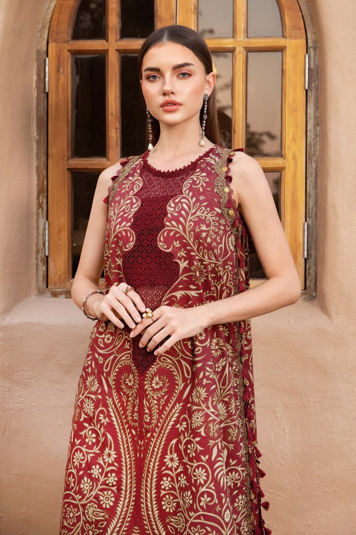 Maria B | M Prints 25 | MPT-2512-A - House Of Hania