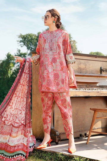 Maria B | M Prints 25 | MPT-2513-A - House Of Hania
