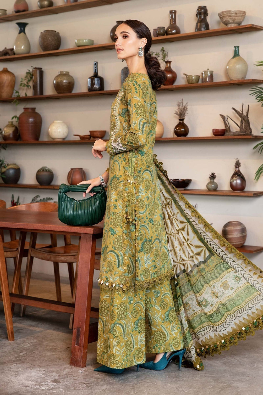 Maria B | M Prints 25 | MPT-2513-B - House Of Hania