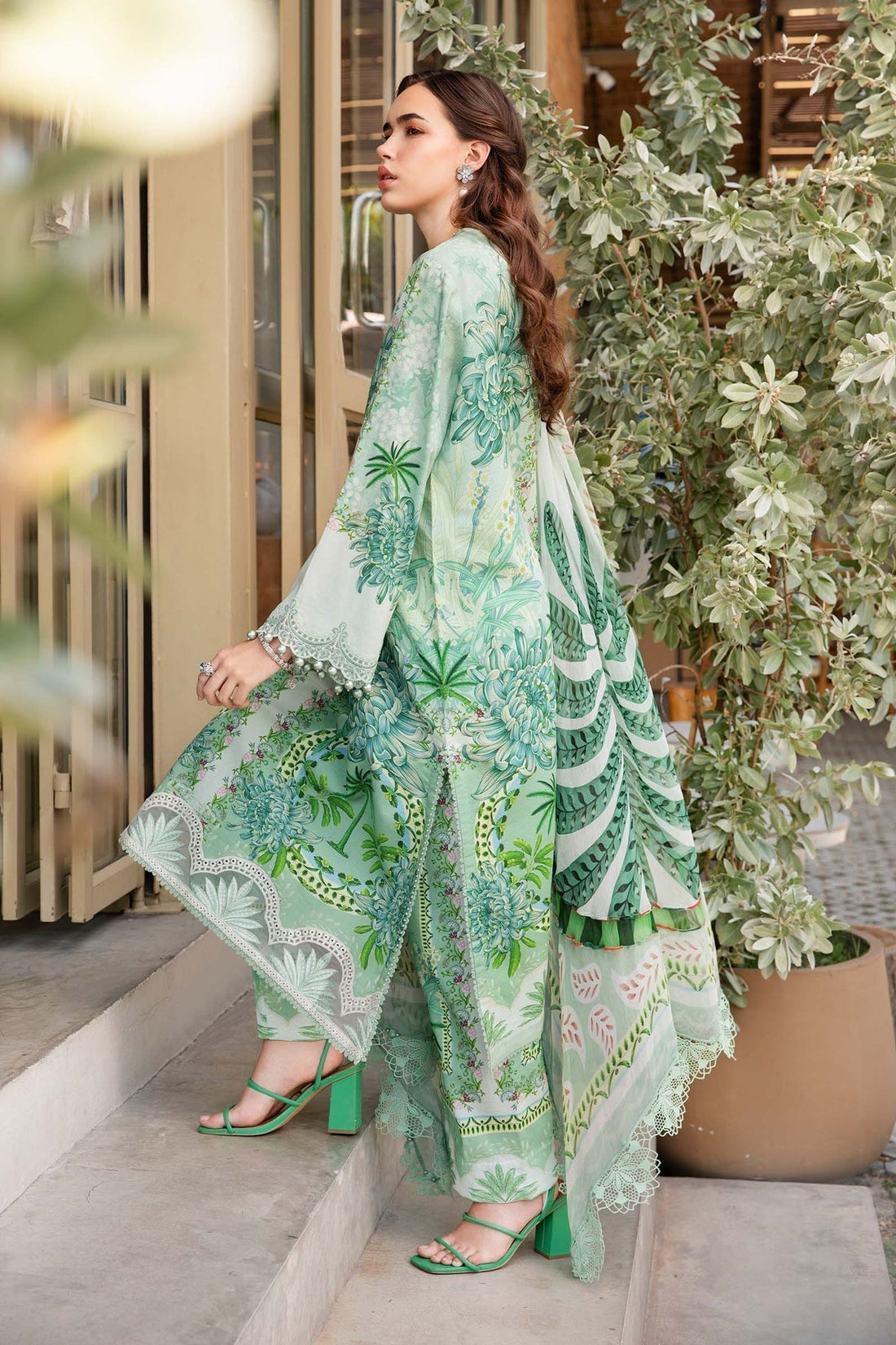 Maria B | M Prints 25 | MPT-2514-A - House Of Hania