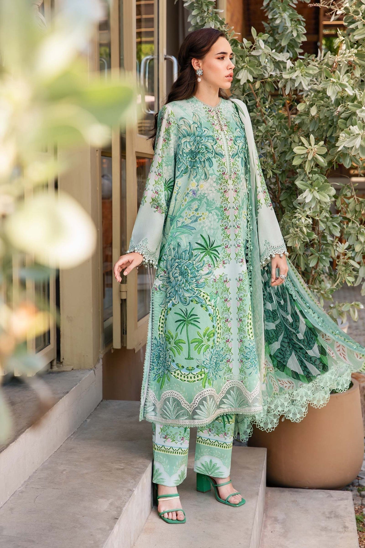 Maria B | M Prints 25 | MPT-2514-A - House Of Hania