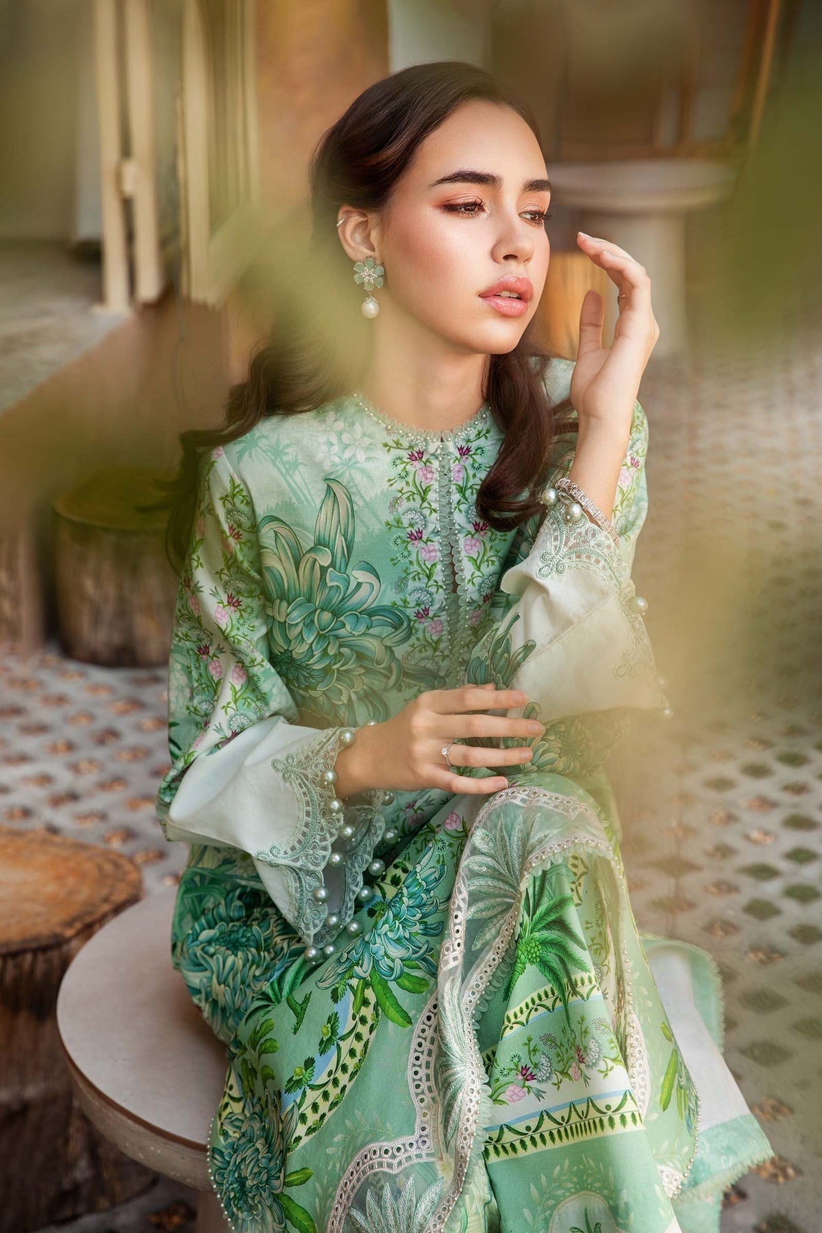 Maria B | M Prints 25 | MPT-2514-A - House Of Hania