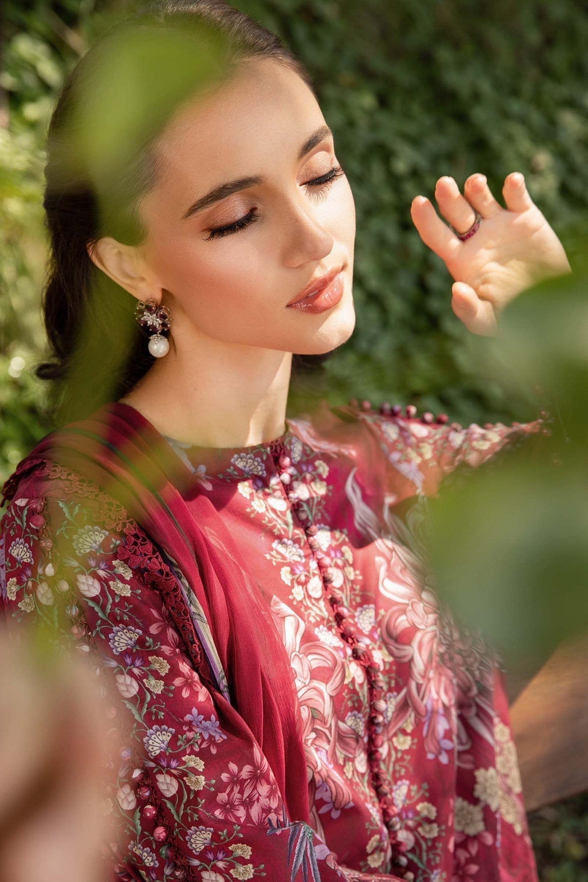 Maria B | M Prints 25 | MPT-2514-B - House Of Hania