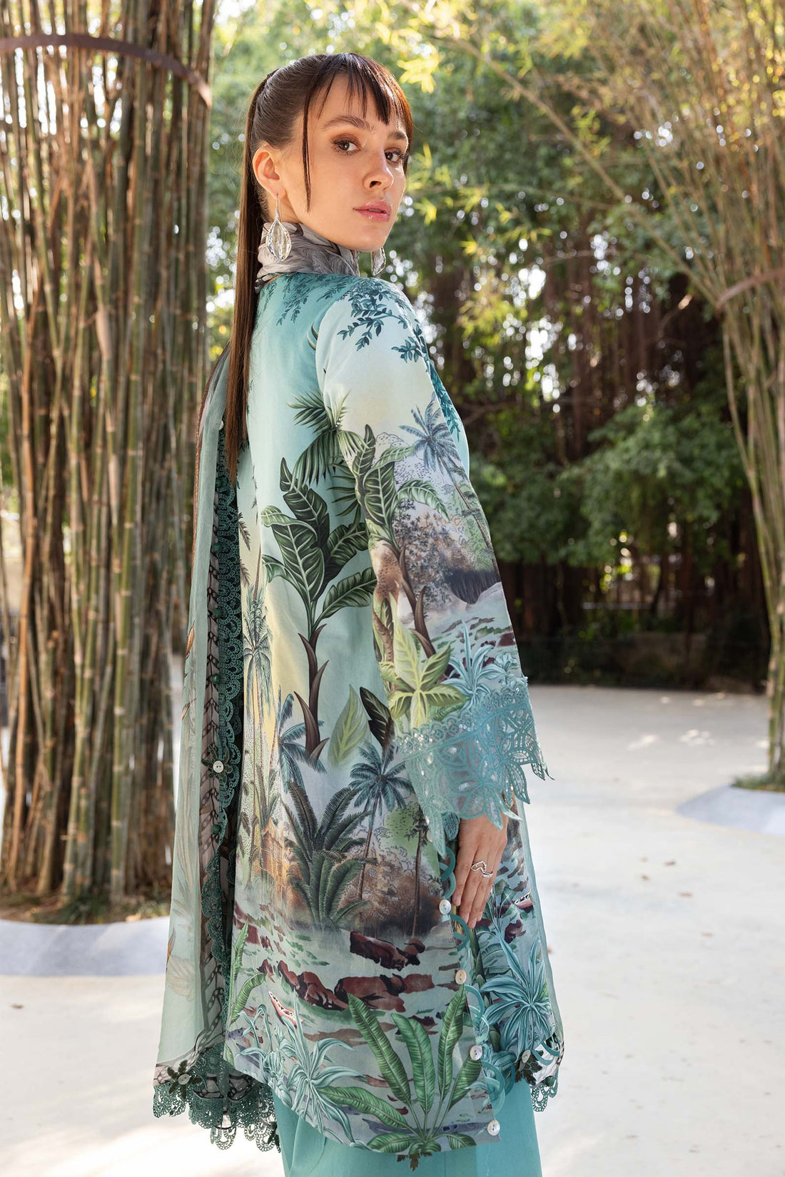 Maria B | M Prints 26 | MPT-2907-A - House Of Hania