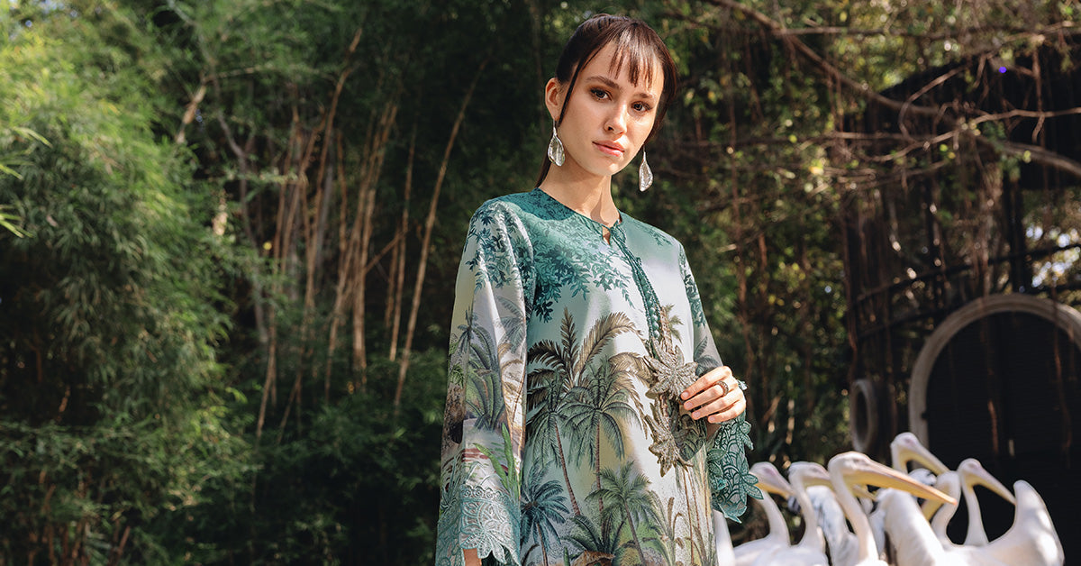 Maria B | M Prints 26 | MPT-2907-A - House Of Hania