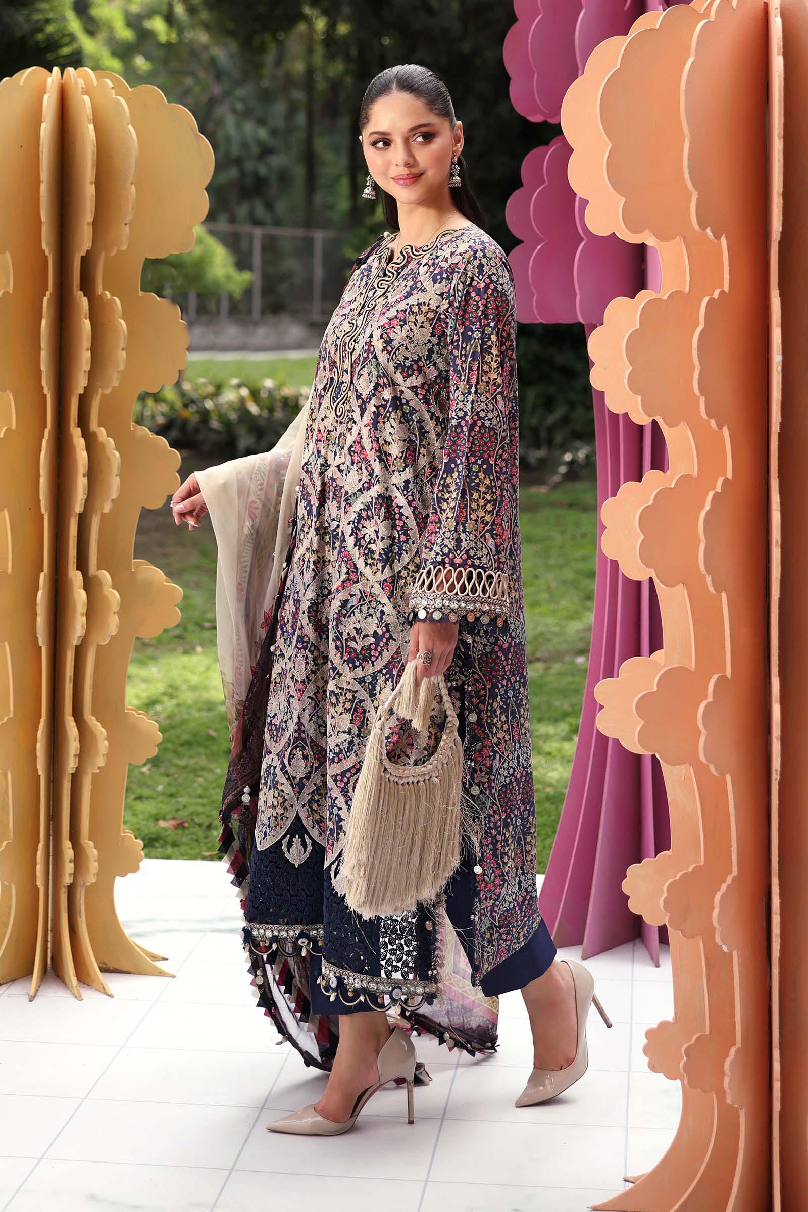 Maria B | M Prints 26 | MPT-3003-B - House Of Hania