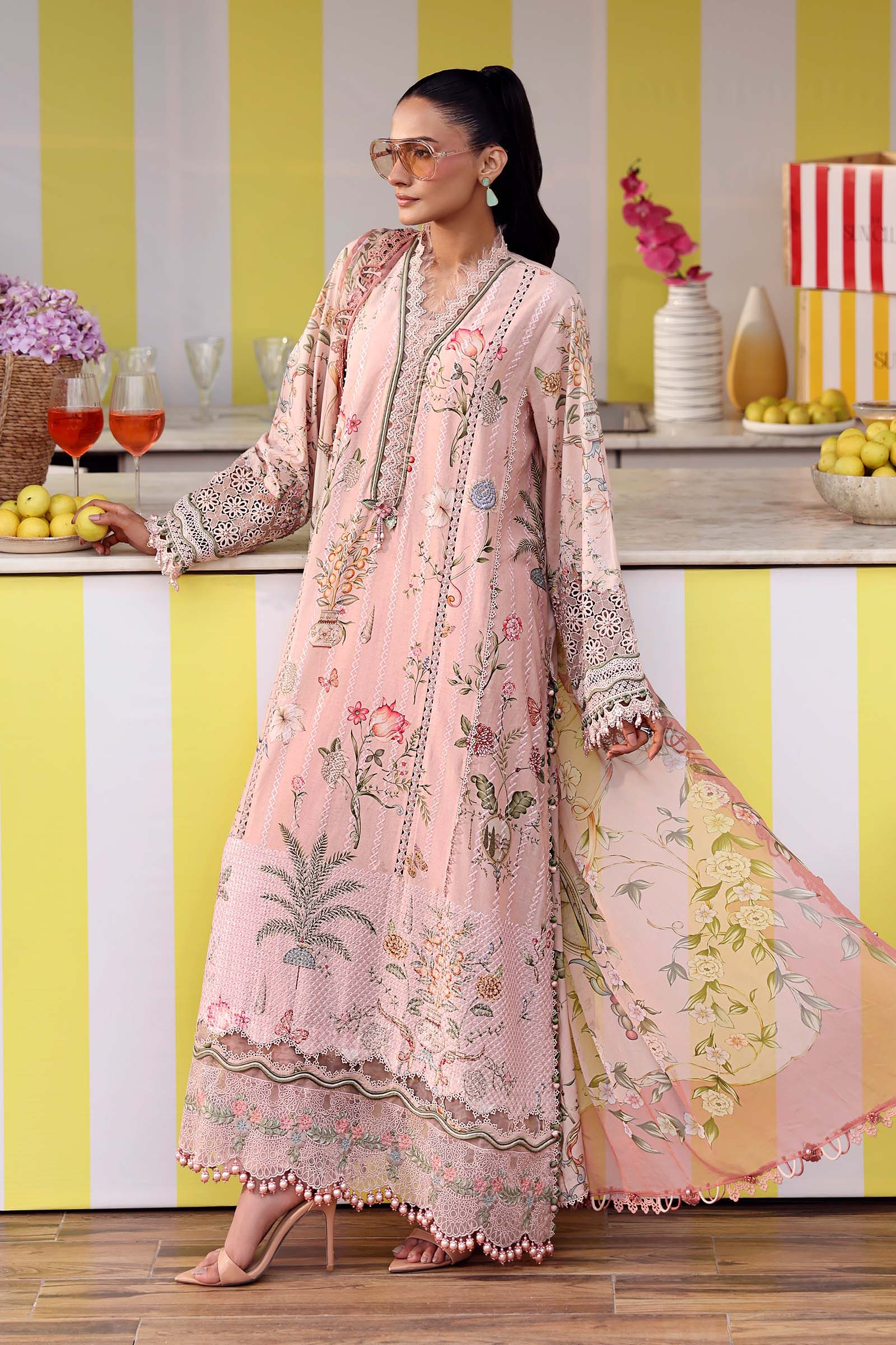 Maria B | M Prints 26 | MPT-3004-A - House Of Hania