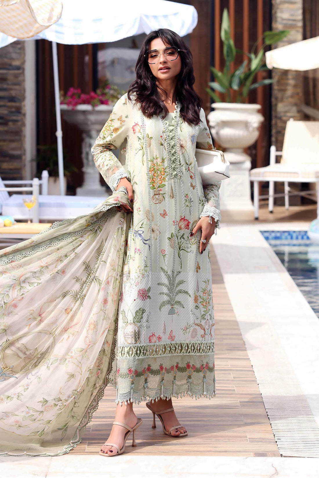 Maria B | M Prints 26 | MPT-3004-B - House Of Hania