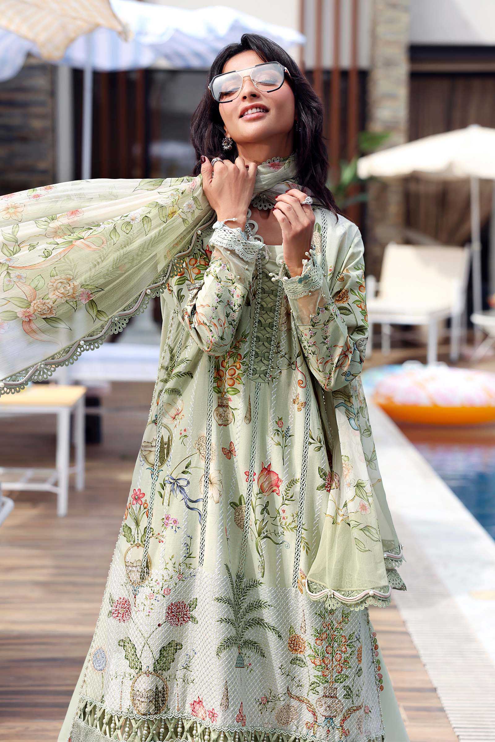 Maria B | M Prints 26 | MPT-3004-B - House Of Hania