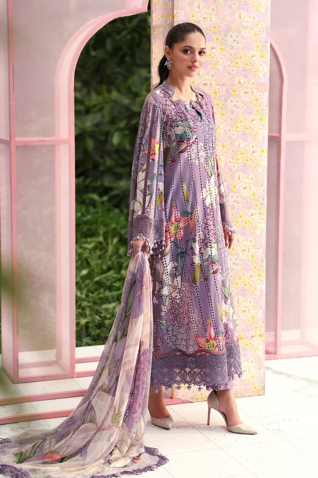 Maria B | M Prints 26 | MPT-3006-B - House Of Hania