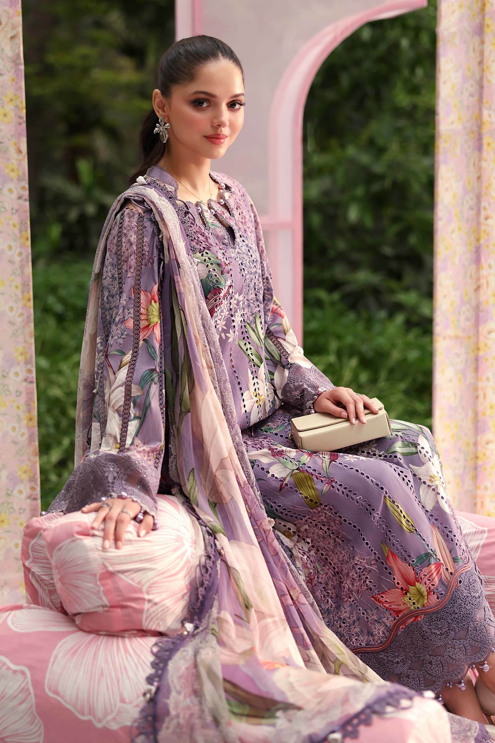Maria B | M Prints 26 | MPT-3006-B - House Of Hania