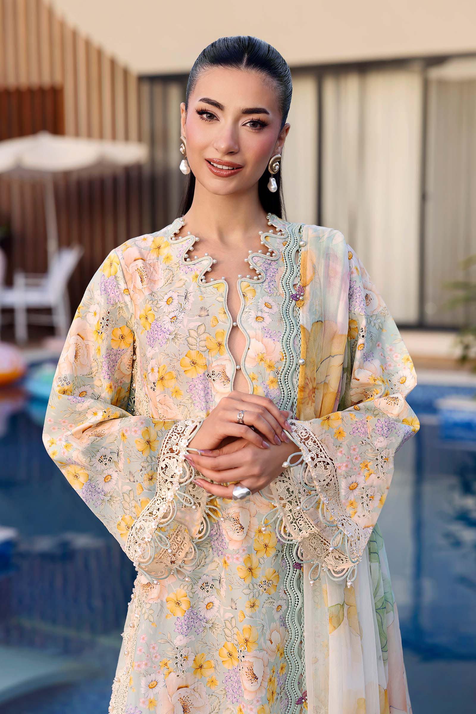 Maria B | M Prints 26 | MPT-3007-A - House Of Hania