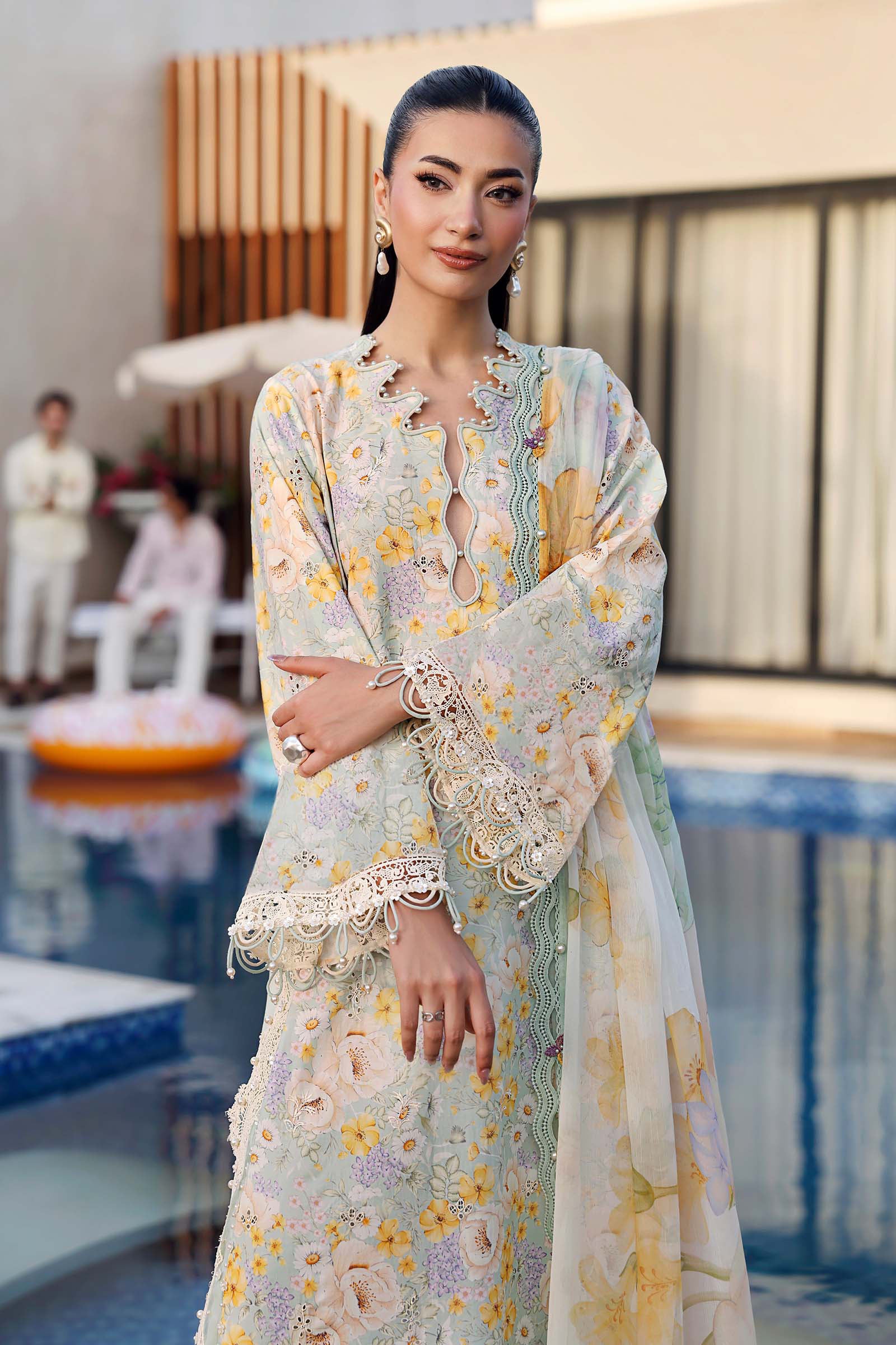 Maria B | M Prints 26 | MPT-3007-A - House Of Hania