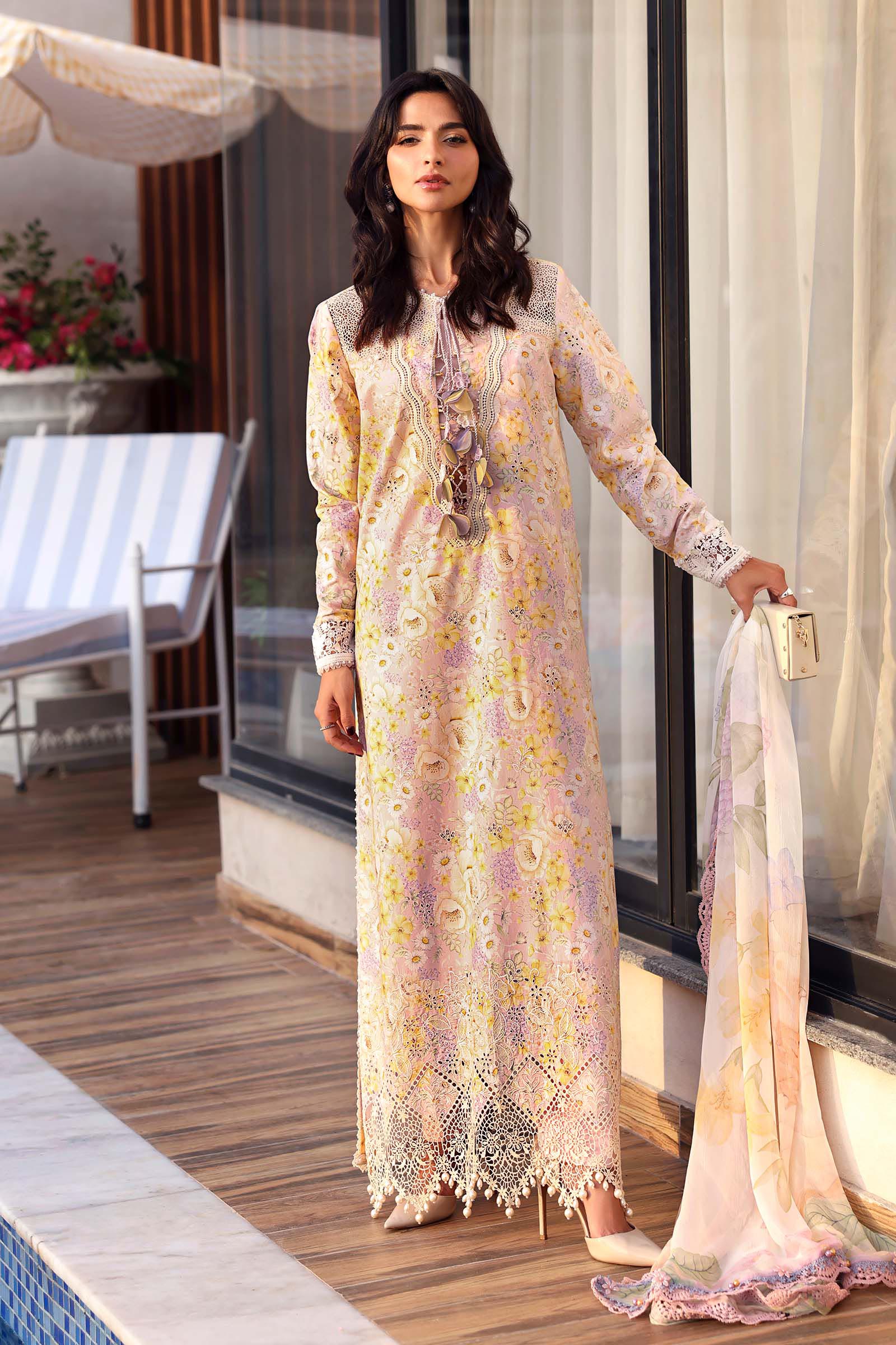 Maria B | M Prints 26 | MPT-3007-B - House Of Hania