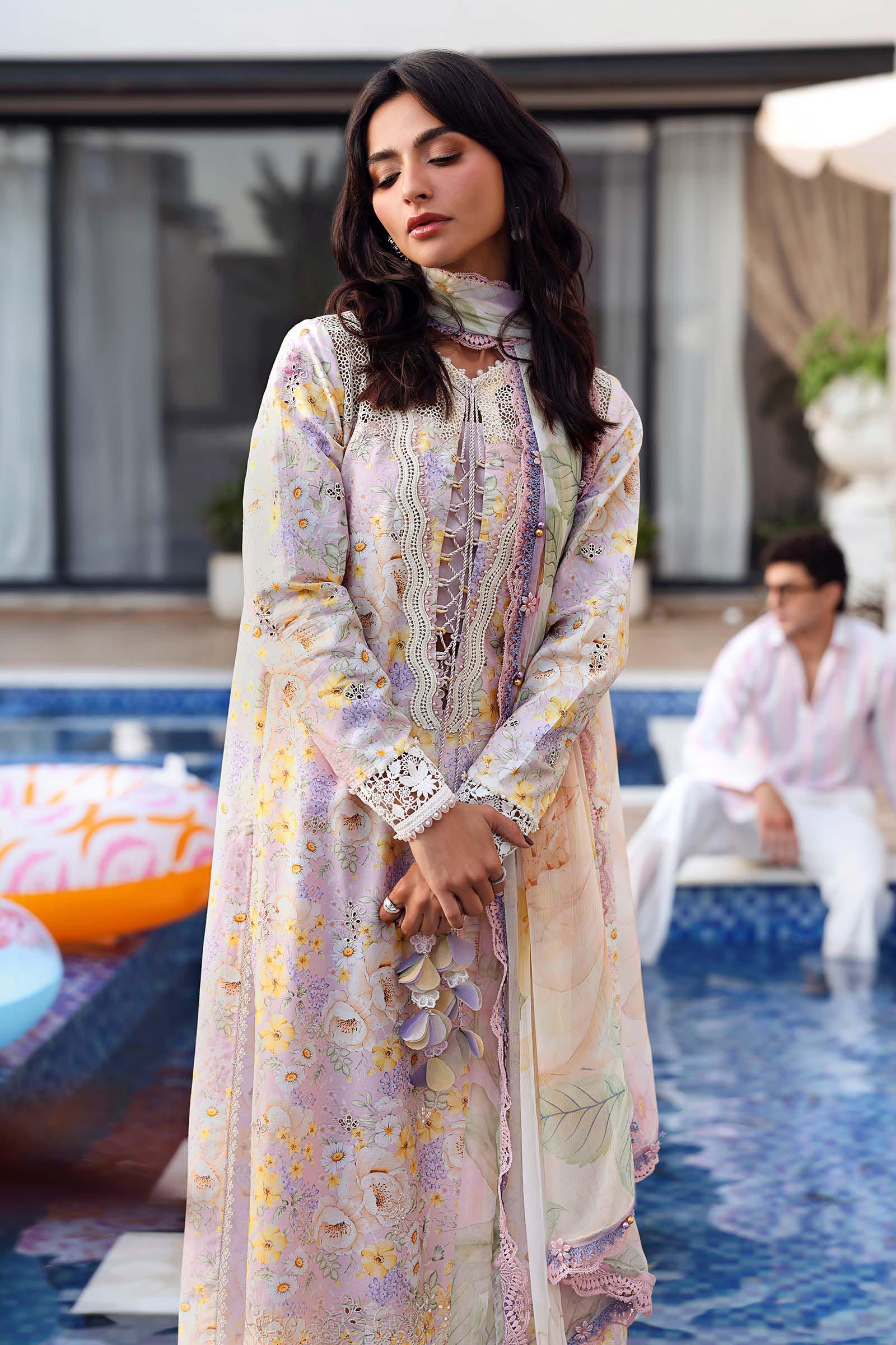 Maria B | M Prints 26 | MPT-3007-B - House Of Hania